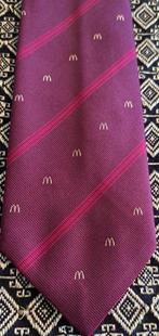 McDonald's stropdas rood met rode strepen logo doorlopend, Ophalen of Verzenden, Nieuw, Gebruiksvoorwerp