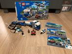 Lego 60244 city politie helikopter transport, Complete set, Ophalen of Verzenden, Lego, Zo goed als nieuw