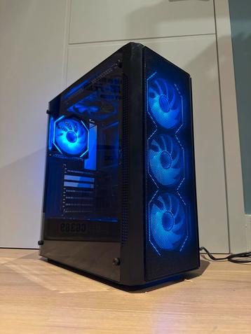 Msi mag forge m100a + 6 fans + rgb controller beschikbaar voor biedingen