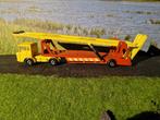 Matchbox DAF 2600 autotransporter, Hobby en Vrije tijd, Ophalen of Verzenden, Zo goed als nieuw, Bus of Vrachtwagen