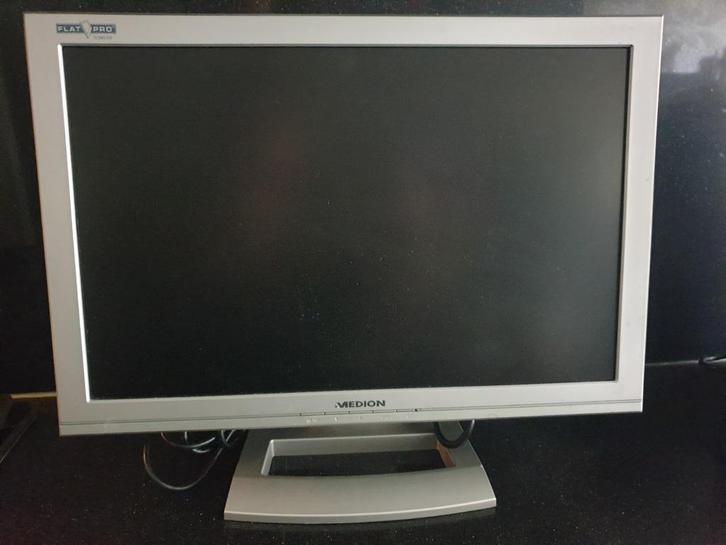 Beeldscherm 19inch (Medion) Werkt Prima!, Computers en Software, Monitoren, 60 Hz of minder, Overige typen, Overige resoluties