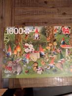 Jumbo Puzzel 1000 stukjes - Tuin Kabouters, Ophalen of Verzenden, 500 t/m 1500 stukjes, Nieuw, Legpuzzel