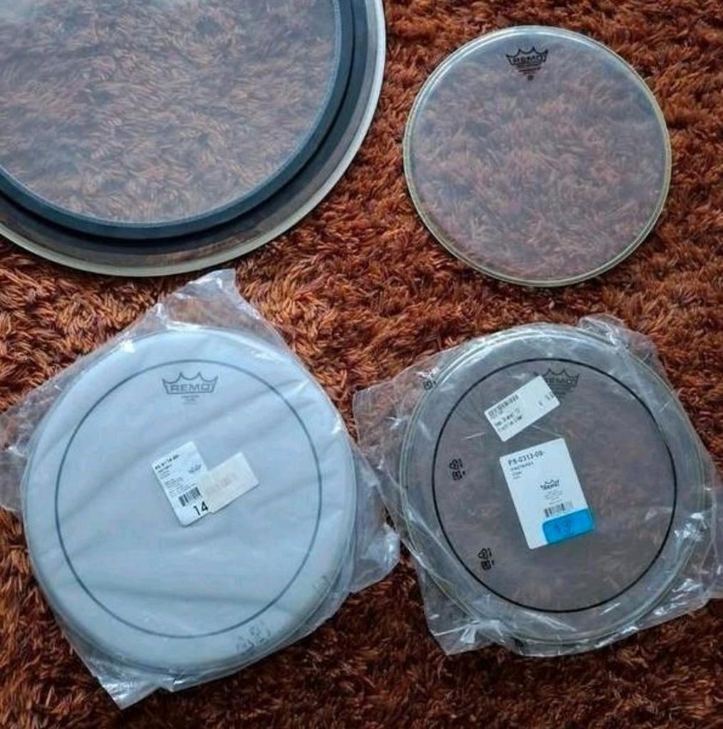 NIEUWE Remo drum heads drumvellen drumheads vellen, ., Drums of Percussie, Ophalen of Verzenden, .