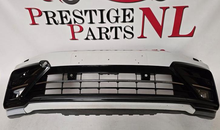 Voorbumper VW Tiguan 5NA R-line 6xPDC KLS ORGINEEL BUMPER, Auto-onderdelen, Carrosserie en Plaatwerk, Bumper, Voor, Gebruikt, Herkomst onderdeel bekend