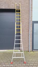 Piret 2 delige ladders 2x9 treden POLYESTER bovenstuk! NIEUW, Doe-het-zelf en Verbouw, Ladders en Trappen, Ophalen, Piret, Nieuw