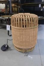 Mooie hanglamp Alifia Light & living rotan bamboe webbing, Ophalen of Verzenden, Zo goed als nieuw, Hout