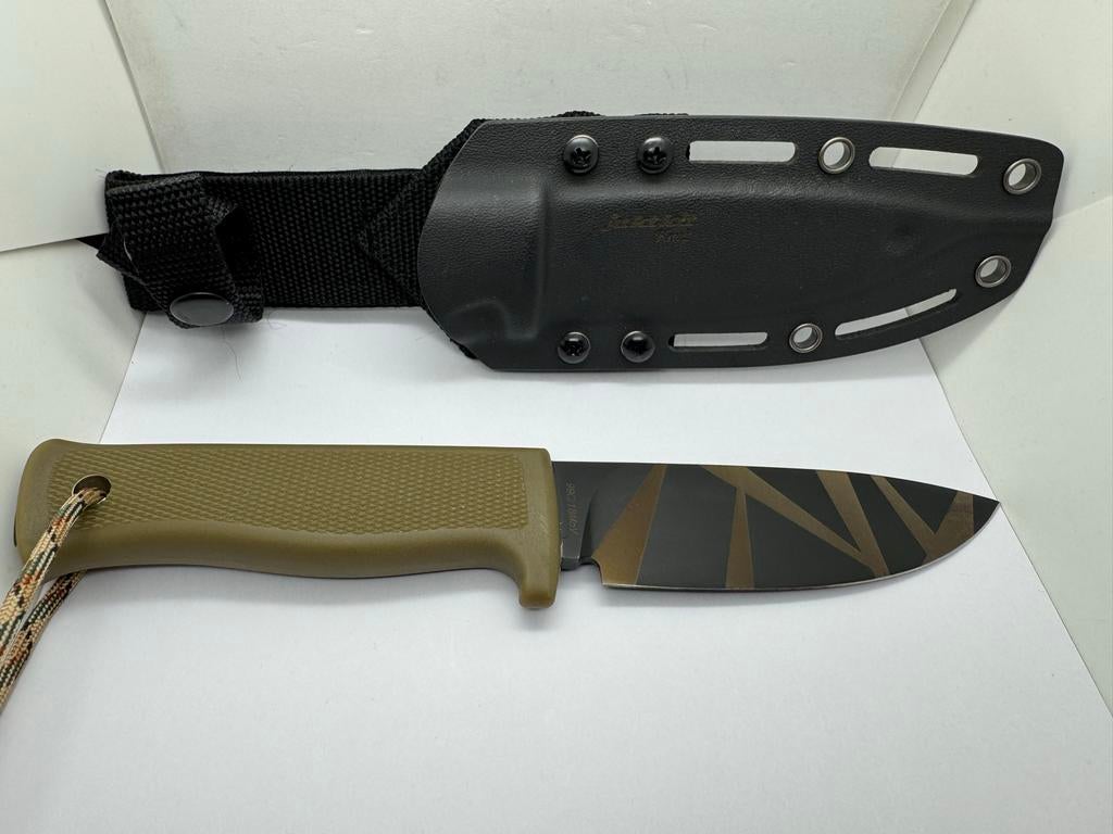 Jaktkit Knife Knv2 Tiger M90K, Ophalen of Verzenden, Overige soorten, Overige gebieden, Mes of Dolk