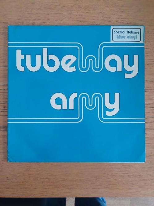 Tubeway Army - Blue Vinyl - 1e Persing Zeer Nette Staat, Cd's en Dvd's, Vinyl | Rock, Zo goed als nieuw, Progressive, 12 inch