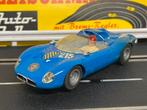 Fleischmann Alfa Romeo Slot Car Vintage Blauw Racebaan Auto, Ophalen of Verzenden, Gebruikt, Elektrisch, Fleischmann