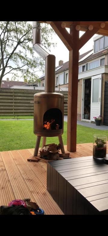 rvs tuinkachel tuinhaard terrashaard terraskachel haard beschikbaar voor biedingen