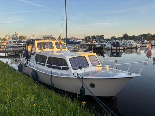 Kruiser schip 8,50 meter boot, Watersport en Boten, Motorboten en Motorjachten, Gebruikt, Staal, 6 tot 9 meter, Diesel, Binnenboordmotor