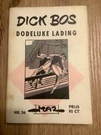 DICK BOS NR 36 : DODELIJKE LADING     DETECTIVE STRIPSERIE., Gelezen, Alfred Mazure, Ophalen of Verzenden, Eén stripboek