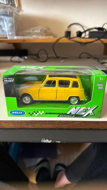 Modelauto Renault 4 van Welly Nex