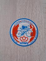 sticker Wielrennen knwu te Woerden, Ophalen of Verzenden, Zo goed als nieuw, Sport