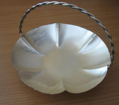 bonbonschaaltje, Verzamelen, Porselein, Kristal en Bestek, Zo goed als nieuw, Overige typen, Overige materialen, Verzilverd, Ophalen of Verzenden
