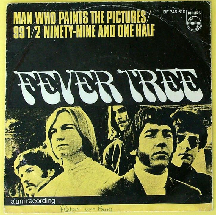 FEVER TREE - Man Who Paints The Pictures 1969 PS 45, Cd's en Dvd's, Vinyl Singles, Gebruikt, Single, Rock en Metal, 7 inch, Ophalen of Verzenden
