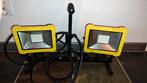 Bouwlampen LED 2x30W (Waterdicht), Ophalen, Zo goed als nieuw