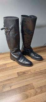 lavorazione artigiana laarzen, Kleding | Dames, Schoenen, Hoge laarzen, Zwart, Ophalen of Verzenden, Zo goed als nieuw