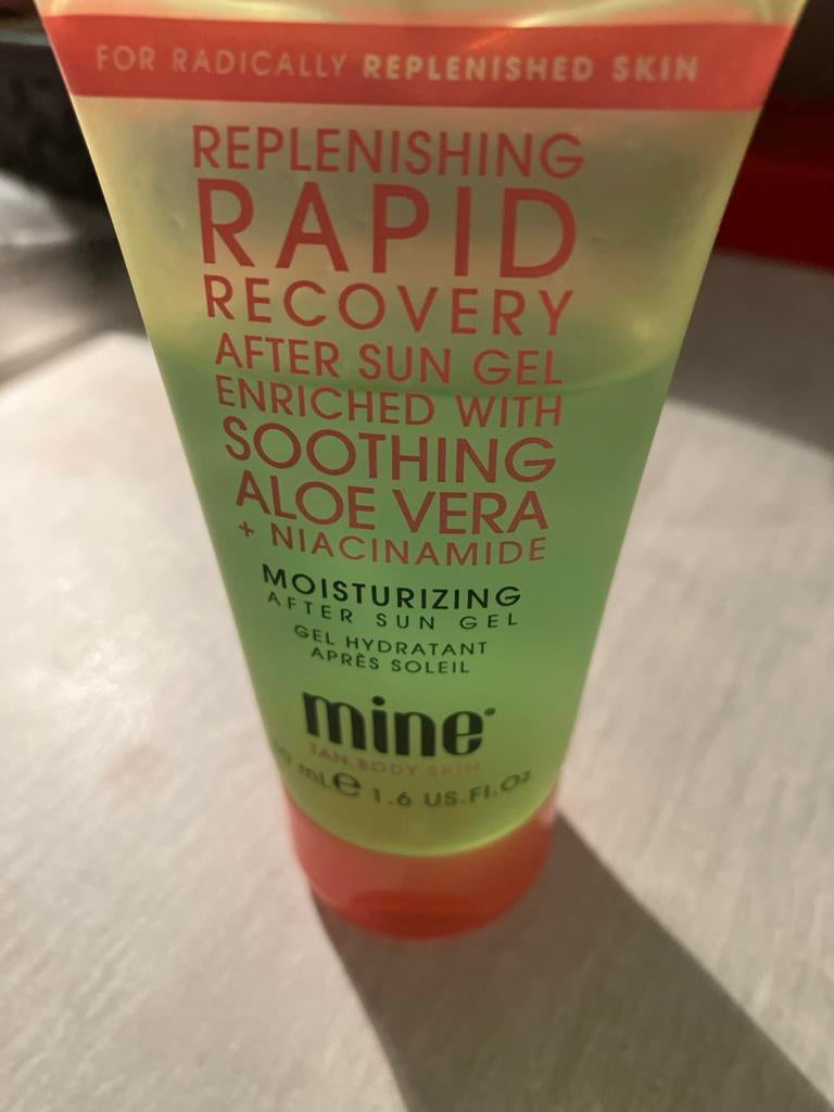 Mine After Sun Gel - Nieuw!, Ophalen of Verzenden, Nieuw, Zonnebrand of After Sun