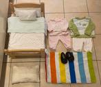 Leuk houten poppenbedje matrasje dekentjes etc, Ophalen of Verzenden, Zo goed als nieuw, Babypop