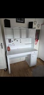 Mooi bureau met opbouw als nieuw!!, Huis en Inrichting, Bureaus, Ophalen of Verzenden, Zo goed als nieuw, Bureau
