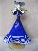 Kunstglas dame (blauwe jurk) Murano., Ophalen