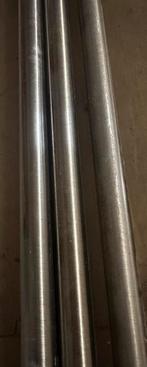 3 gordijnroedes met steunen, ringen enz brons, Huis en Inrichting, Stoffering | Gordijnen en Lamellen, Ophalen, Gebruikt, Minder dan 100 cm