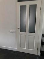Twee Opdekdeuren  83 x 201,5. 1 links- en 1 rechtsdraaiend., Ophalen, Zo goed als nieuw, Binnendeur, 200 tot 215 cm