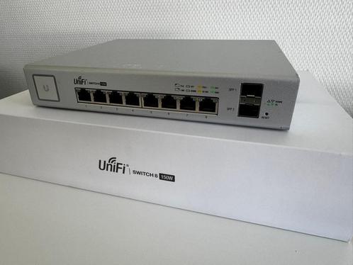 Ubiquiti UniFi US-8-150W, Computers en Software, Netwerk switches, Gebruikt, Ophalen of Verzenden