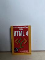 HTML 4 easy computing gids, Boeken, Ophalen of Verzenden, Zo goed als nieuw, Programmeertaal of Theorie, Ralph steyer