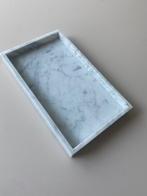 Plateau marmer (decoratief) wit/grijs, Huis en Inrichting, Ophalen, Zo goed als nieuw, Rond