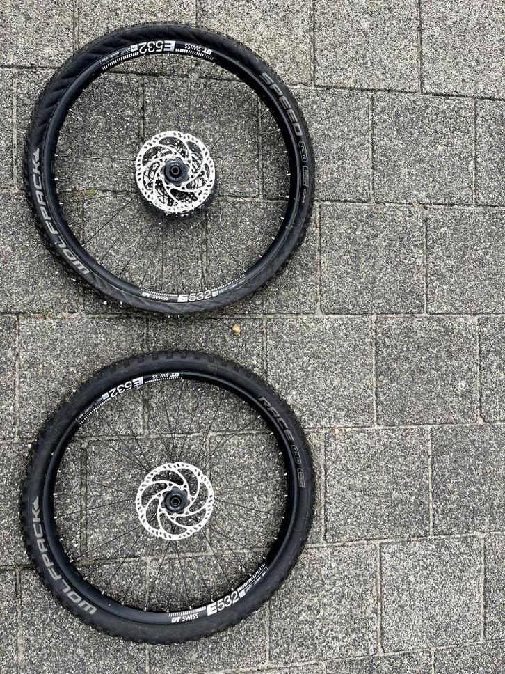 Wielset DT Swiss e532 27.5, Fietsen en Brommers, Fietsonderdelen, Zo goed als nieuw, Mountainbike, Wiel, Ophalen