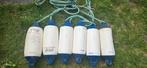6x witte Fender 130x390, Ophalen of Verzenden, Gebruikt, Ankeren en Afmeren, Zeilboot of Motorboot