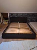 Ikea Malm bed 160200, Huis en Inrichting, Slaapkamer | Bedden, 160 cm, Gebruikt, Zwart, Ophalen