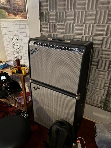 Fender the Twin met extra cabinet (prijs ex cabinet €699) beschikbaar voor biedingen
