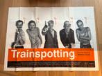 Trainspotting Enorme Orginele Engelse Filmposter 1996, Deurposter of groter, Rechthoekig Liggend, Ophalen of Verzenden, Zo goed als nieuw