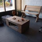 Steigerhout salontafel 100*64*40 h - showroom model, Ophalen, Landelijk modern, 100 tot 150 cm, Nieuw