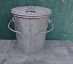 Vuilnisemmer, asemmer met deksel, antiek Steenwijkerwold, Ophalen of Verzenden