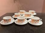 Vintage Arcopal Scania kopjes & schotel set, Huis en Inrichting, Keuken | Servies, Gebruikt, Ophalen of Verzenden, Glas, Overige stijlen