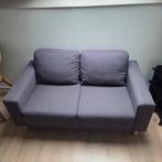 Tweedehands 2-zits bank Jysk Egense donkergrijs, Huis en Inrichting, Banken | Bankstellen, Ophalen, Hout, Gebruikt, Tweepersoons