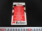 sticker marlboro circuit zolder 1995 - belgië races, Ophalen, Zo goed als nieuw