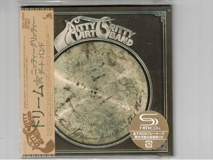 NITTY GRITTY DIRT BAND SHM CD Dream - japan, Cd's en Dvd's, Cd's | Rock, Gebruikt, Poprock, Ophalen of Verzenden