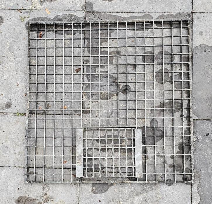 afdekrooster voor vijver, 60 x 60, Tuin en Terras, Vijver-toebehoren, Gebruikt, Overige typen, Ophalen