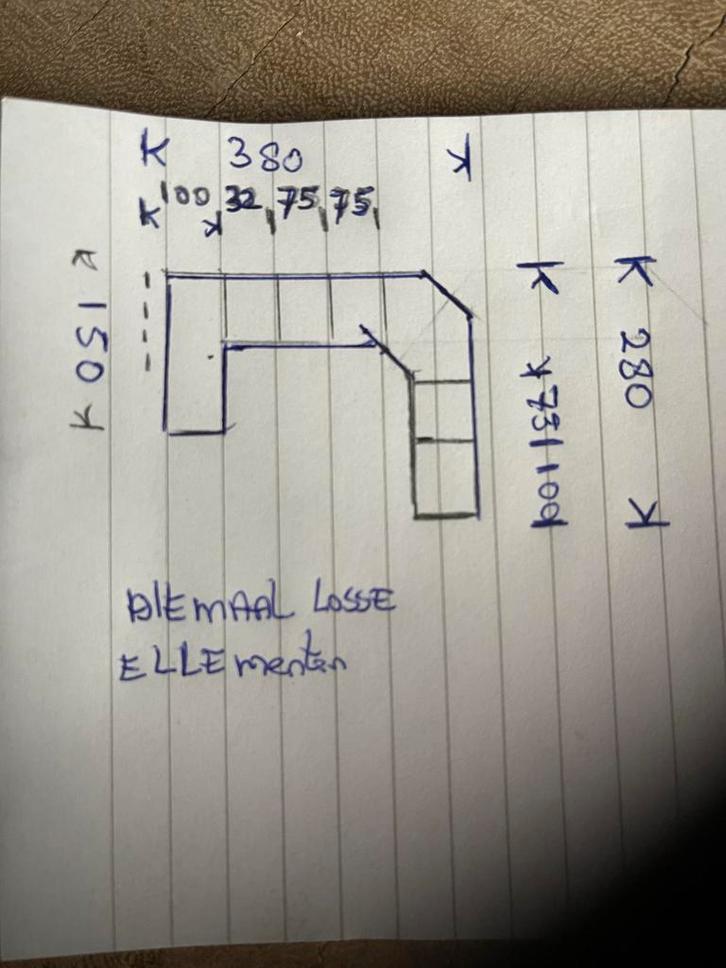 Luxe Leren Bankstel met Elektrische Relaxfunctie, Huis en Inrichting, Banken | Bankstellen, Gebruikt, Hoekbank, Vierpersoons of meer