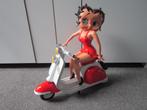 BETTY BOOP BEELD OP SCOOTER, Ophalen, Zo goed als nieuw, Reclamebord