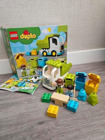 lego duplo 10945 garbage truck and recycling beschikbaar voor biedingen