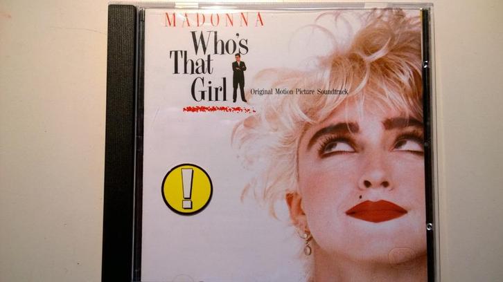 Madonna - Who's That Girl Original Motion Picture Soundtrack, Cd's en Dvd's, Cd's | Filmmuziek en Soundtracks, Zo goed als nieuw