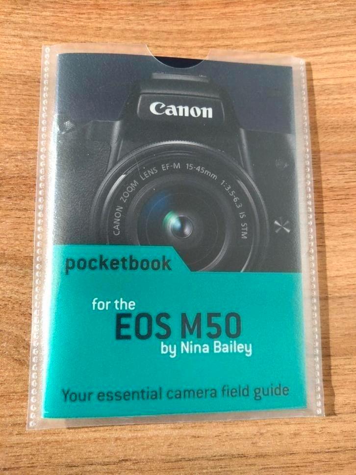Pocketboek Canon EOS M50, Boeken, Techniek, Zo goed als nieuw, Overige onderwerpen, Ophalen of Verzenden