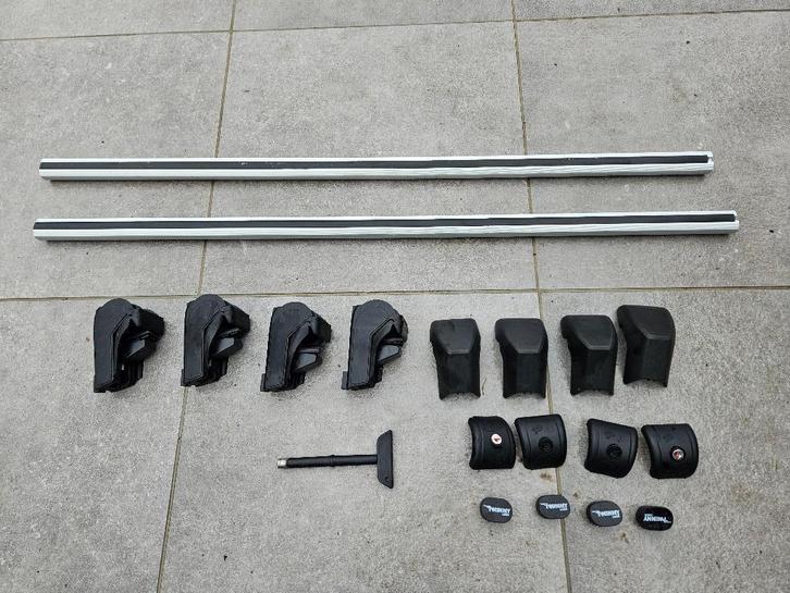 Dakdragers voor o.a. Volkswagen Passaat, open rail systeem, Auto diversen, Dakdragers, Gebruikt, Ophalen