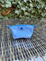 Longchamp coins | portemonnee | lichtblauw | 8x12 cm, Ophalen, Zo goed als nieuw, Blauw